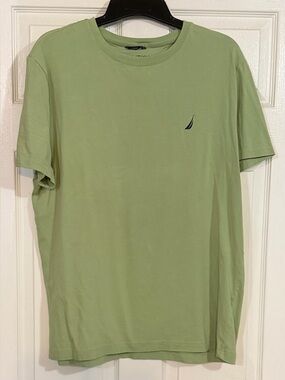 Nautica Men’s Crew Tee Size XL Green Performance T Shirt
